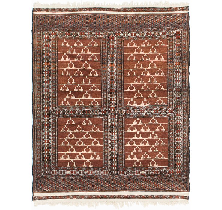 3' 3 x 4' Bokhara Oriental Rug