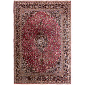 11' 4 x 16' 8 Kashan Persian Rug