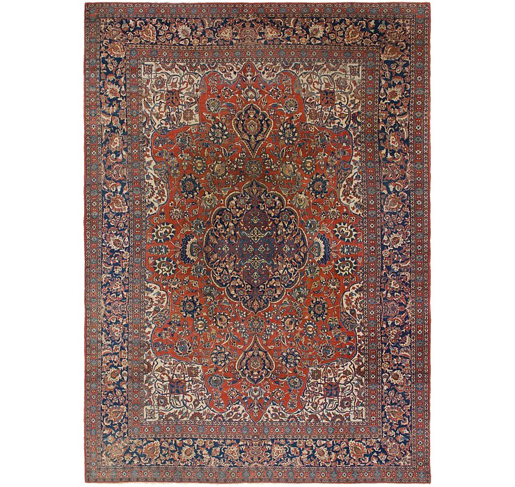 10' 7 x 14' 10 Mashad Persian Rug