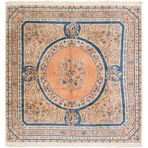 Unique Loom 10' x 10' 4 Kerman Persian Square Rug