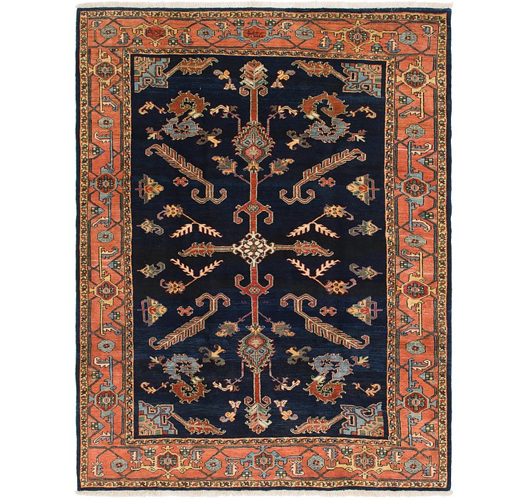 8' 5 x 11' 3 Heriz Persian Rug