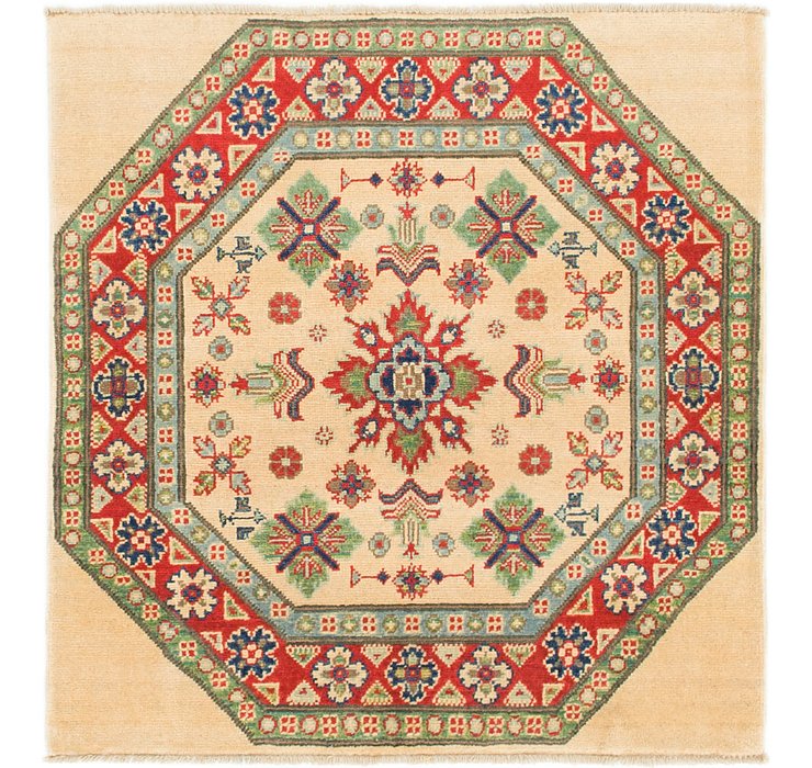 3' 2 x 3' 4 Kazak Square Rug