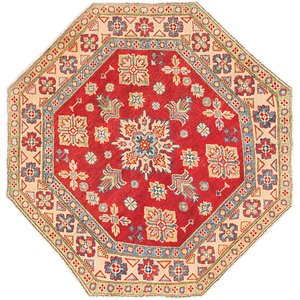 Unique Loom 3' x 3' 2 Kazak Octagon Rug
