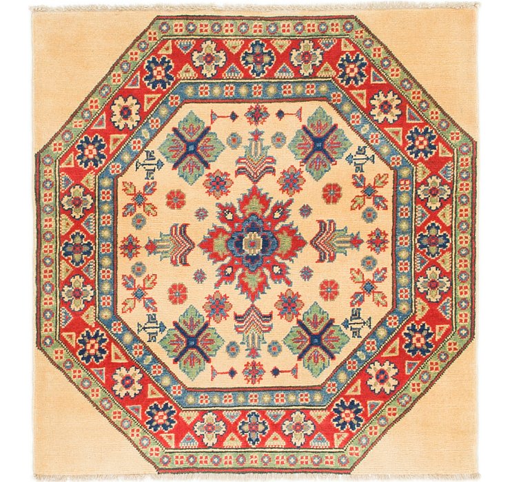 3' x 3' 3 Kazak Square Rug