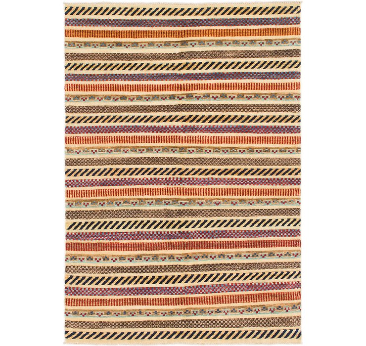 4' x 5' 9 Modern Ziegler Oriental...