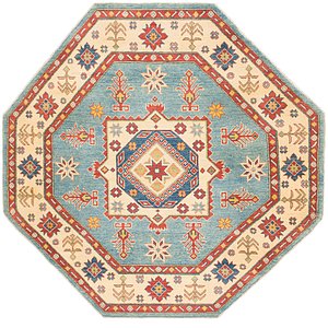 Unique Loom 6' 4 x 6' 6 Kazak Octagon Rug