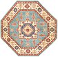 6' 4 x 6' 6 Kazak Octagon Rug thumbnail image 1
