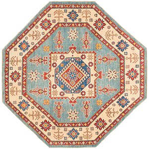 Unique Loom 6' 4 x 6' 6 Kazak Octagon Rug