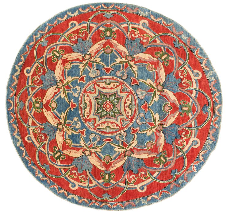 6' 3 x 6' 5 Kazak Round Rug