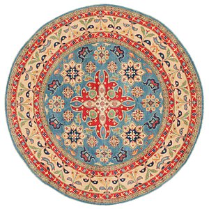 7' 9 x 7' 10 Kazak Round Rug