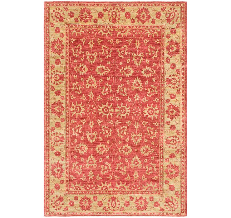 4' 9 x 7' 2 Peshawar Ziegler Rug