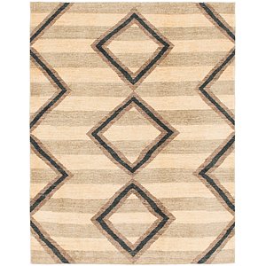 Unique Loom 4' 6 x 5' 10 Modern Ziegler Rug