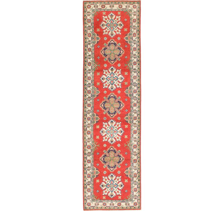 2' 9 x 10' Kazak Runner Rug