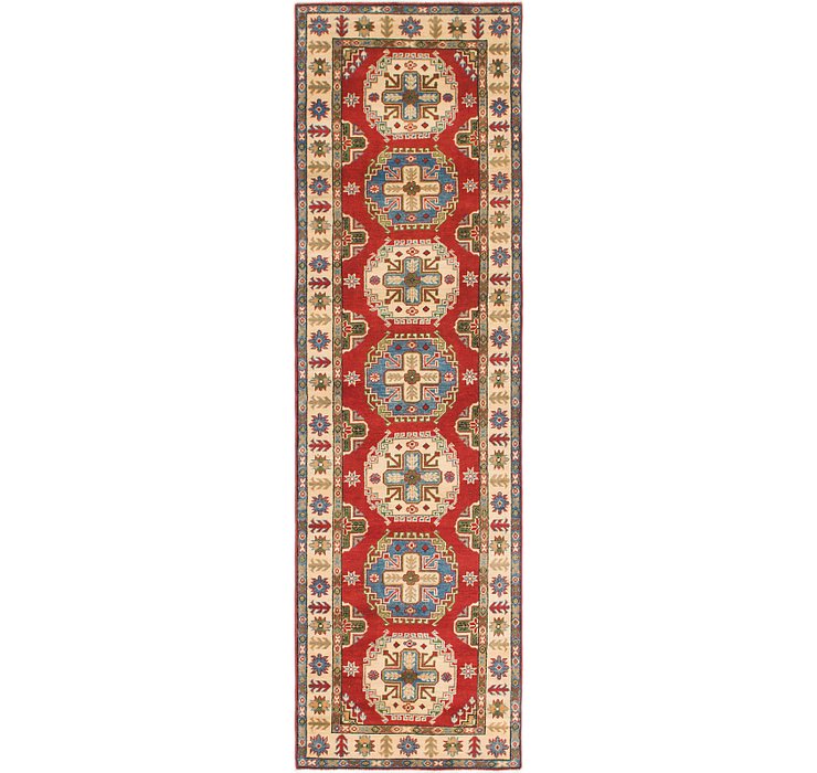 2' 9 x 9' 6 Kazak Runner Rug