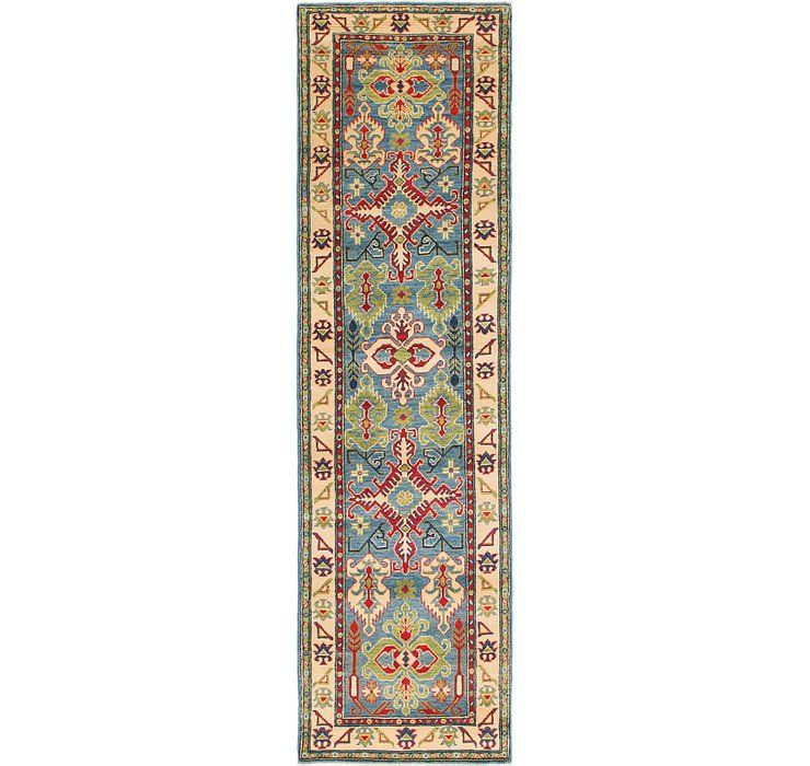 2' 8 x 9' 8 Kazak Runner Rug