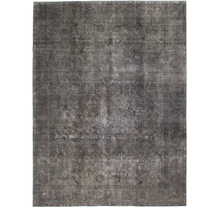 HandKnotted 9' 7 x 12' 10 Ultra Vintage Persian Rug