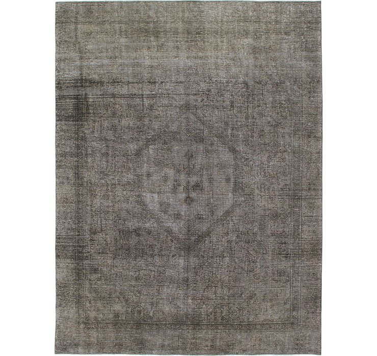 HandKnotted 8' 10 x 11' 10 Ultra Vintage Persian Rug