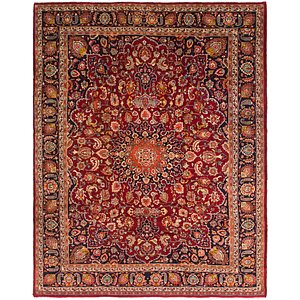 297cm x 380cm Mashad Persian Rug