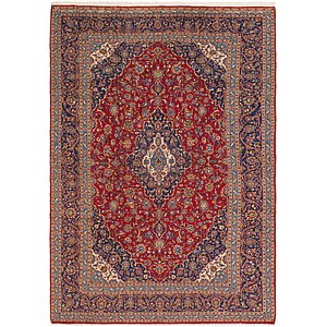 9' 8 x 13' 8 Kashan Persian Rug