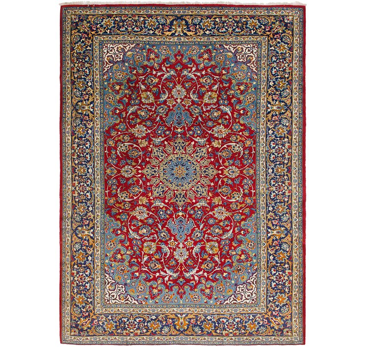 9' 10 x 13' 8 Isfahan Persian Rug