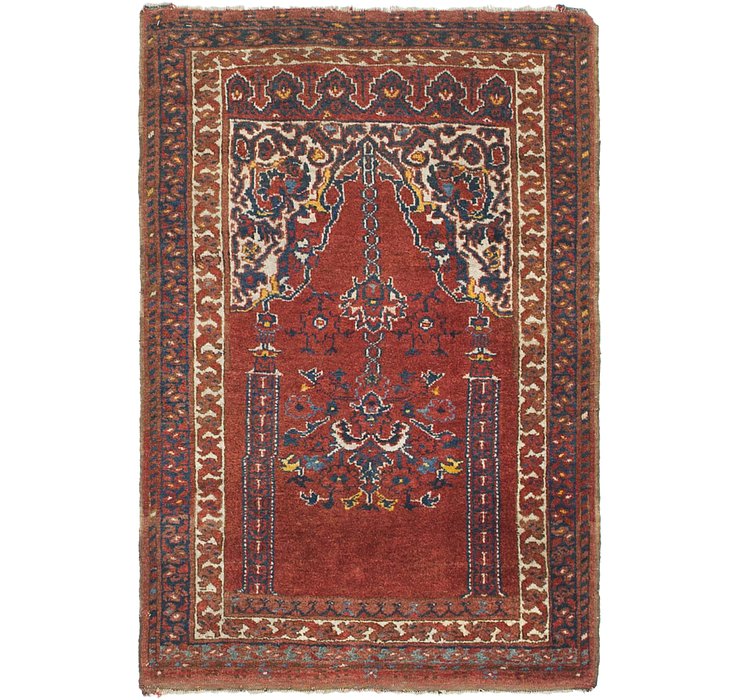 2' 7 x 3' 9 Lahour Oriental Rug
