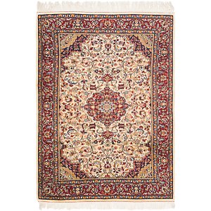 4' 5 x 6' 5 Jaipur Agra Oriental Rug