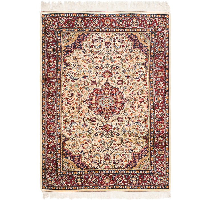 4' 5 x 6' 5 Jaipur Agra Oriental Rug