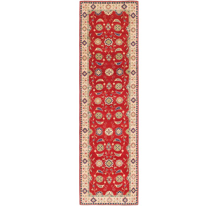 2' 9 x 10' Kazak Runner Rug