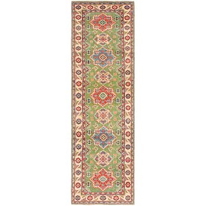 2' 9 x 9' 5 Kazak Runner Rug