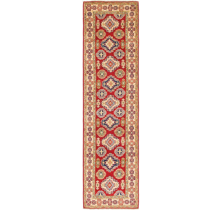 2' 5 x 10' Kazak Runner Rug