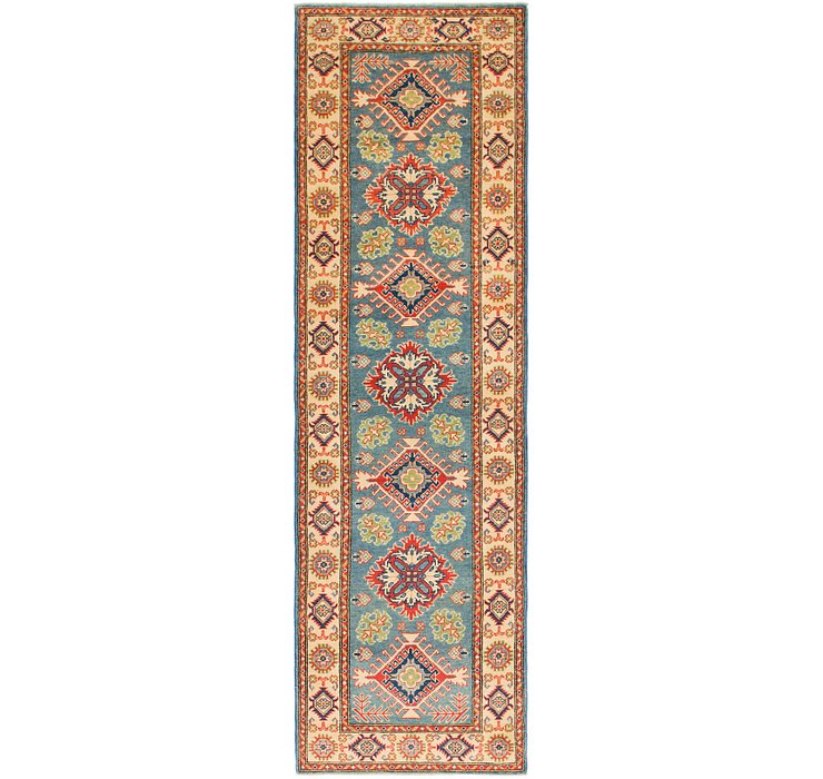 2' 9 x 9' 8 Kazak Runner Rug