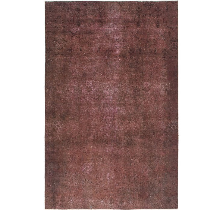 HandKnotted 6' 5 x 10' 2 Ultra Vintage Persian Rug