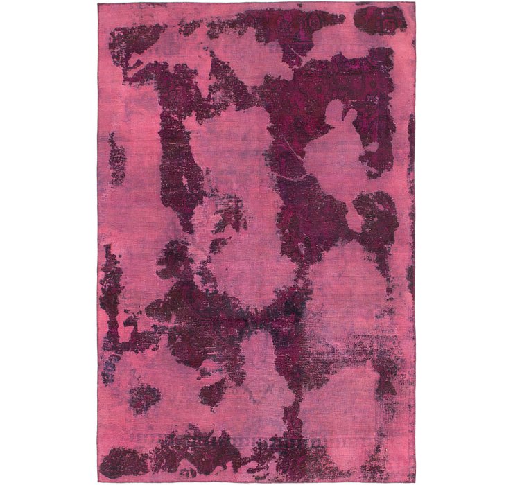 HandKnotted 6' 2 x 9' 4 Ultra Vintage Persian Rug