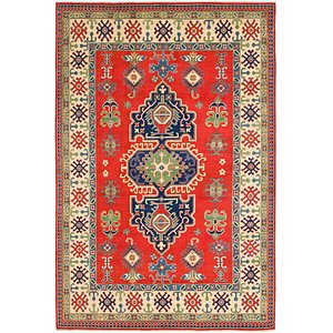 HandKnotted 6' 5 x 9' 9 Kazak Rug