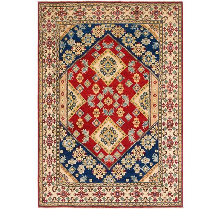 7' x 9' 10 Kazak Rug