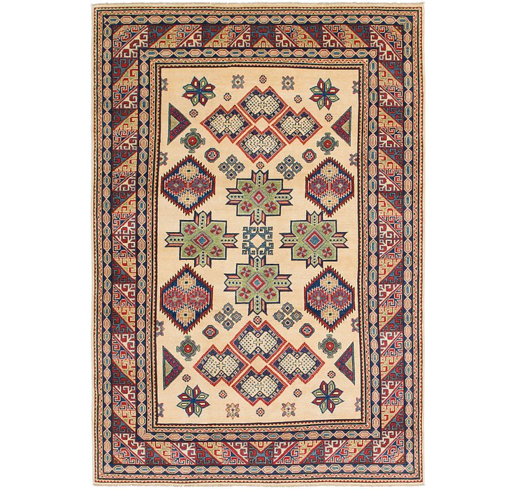 6' 8 x 9' 10 Kazak Rug