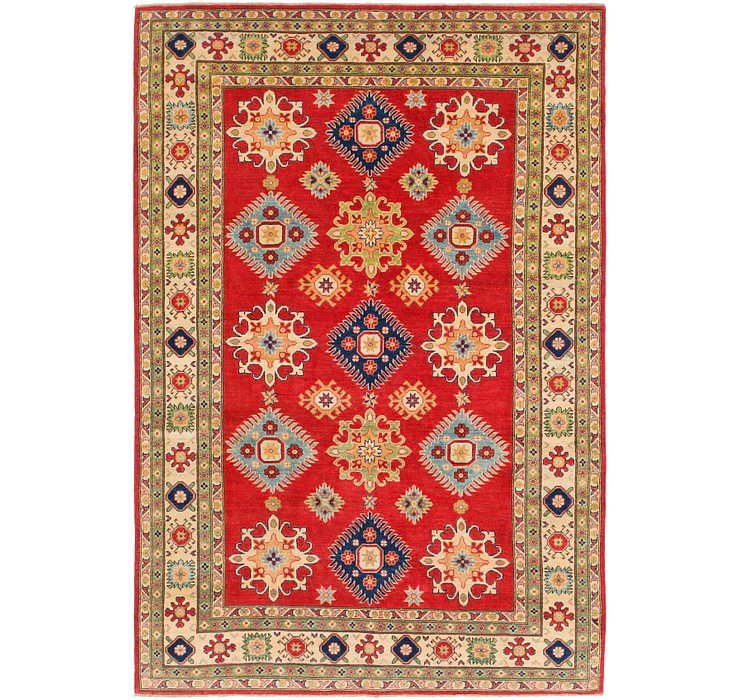 HandKnotted 6' 6 x 10' Kazak Rug