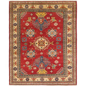 6' x 7' 5 Kazak Rug
