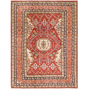 Unique Loom 7' x 9' 3 Kazak Rug