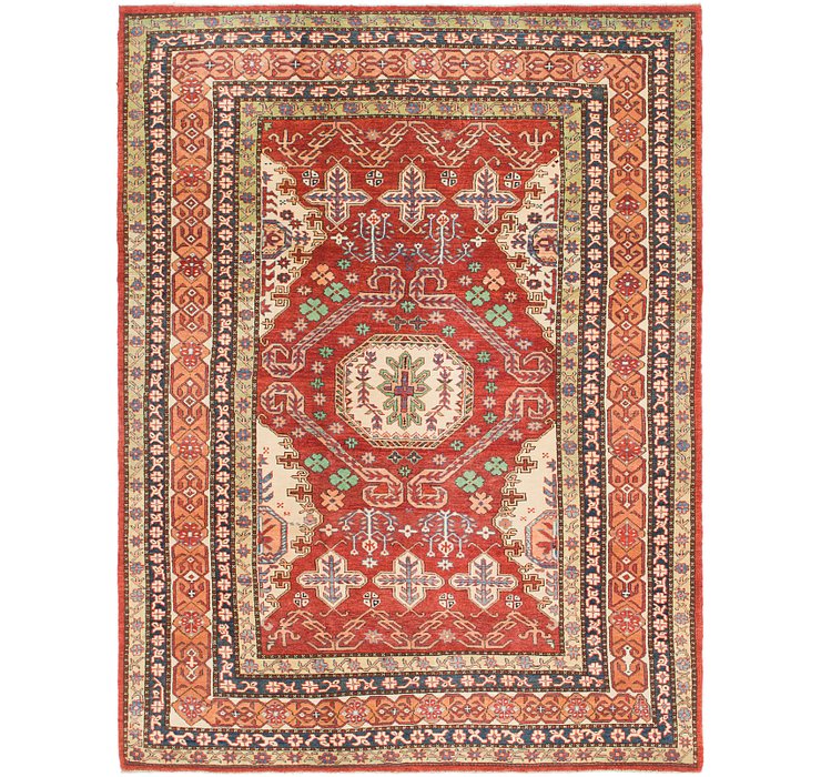 7' x 9' 3 Kazak Rug