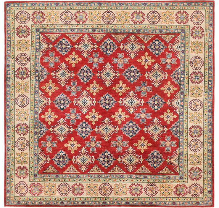 9' 8 x 10' Kazak Square Rug