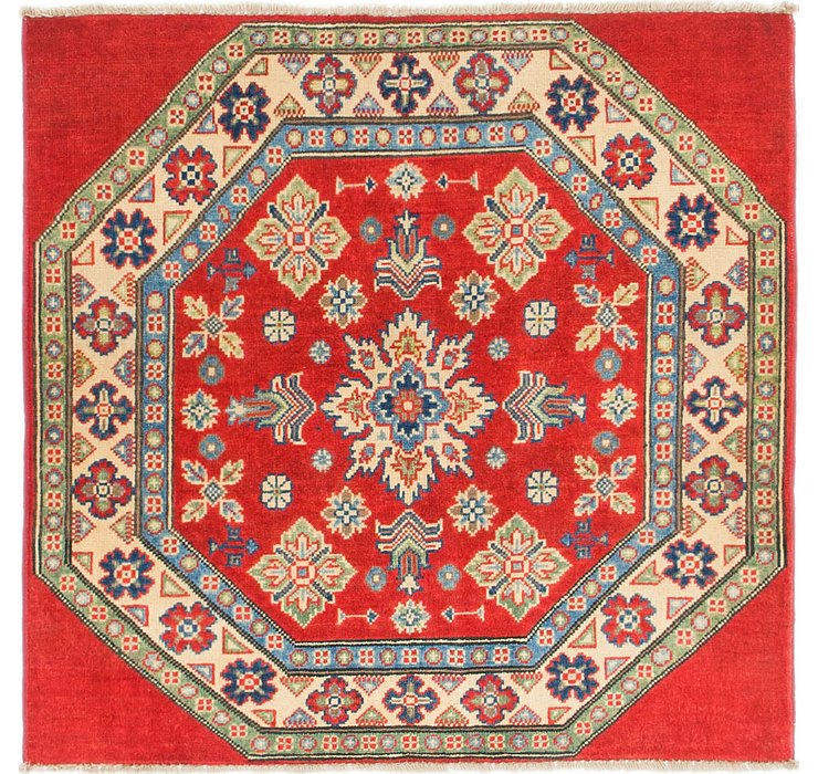 100cm x 100cm Kazak Square Rug
