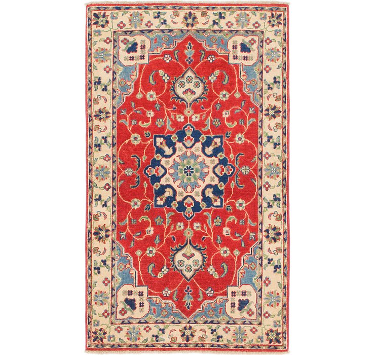 3' x 5' 2 Kazak Rug