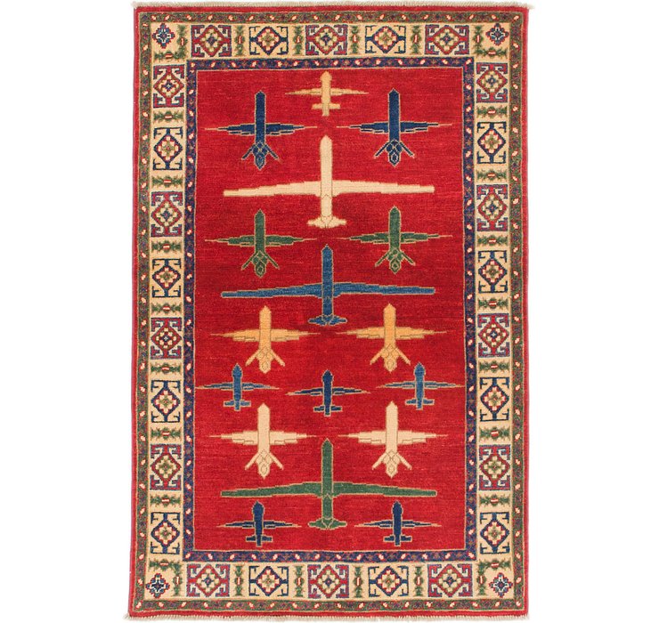 3' x 5' Kazak Rug