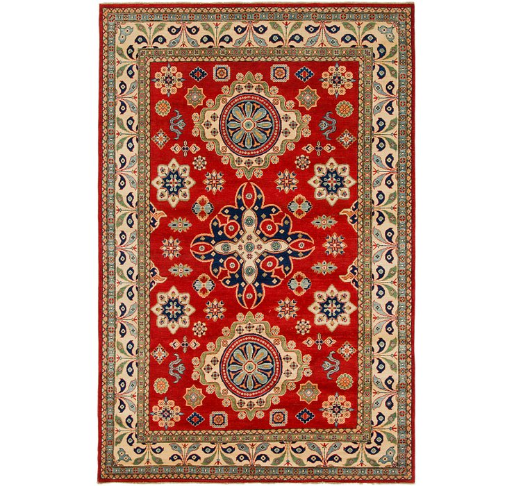 6' 6 x 9' 10 Kazak Rug
