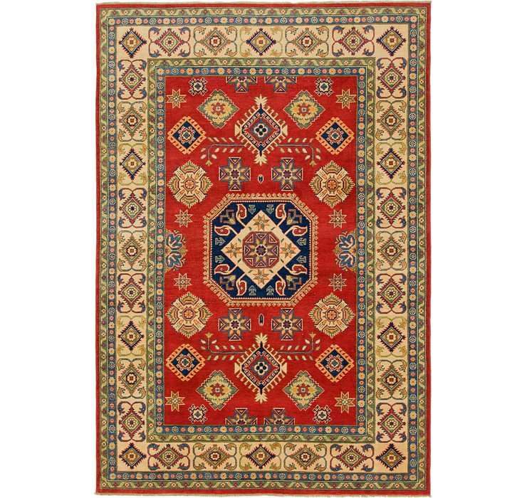 6' 7 x 9' 9 Kazak Rug