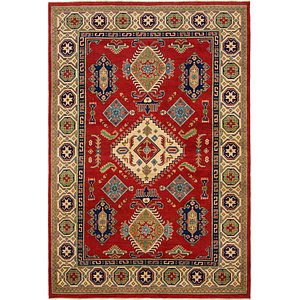 Unique Loom 6' 7 x 9' 8 Kazak Rug