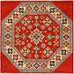4' 10 x 4' 10 Kazak Square Rug thumbnail