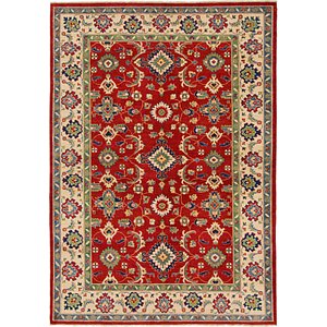 Unique Loom 6' x 8' 7 Kazak Rug