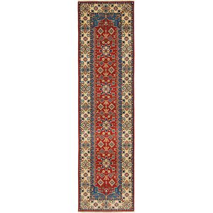 2' 8 x 10' Kazak Runner Rug